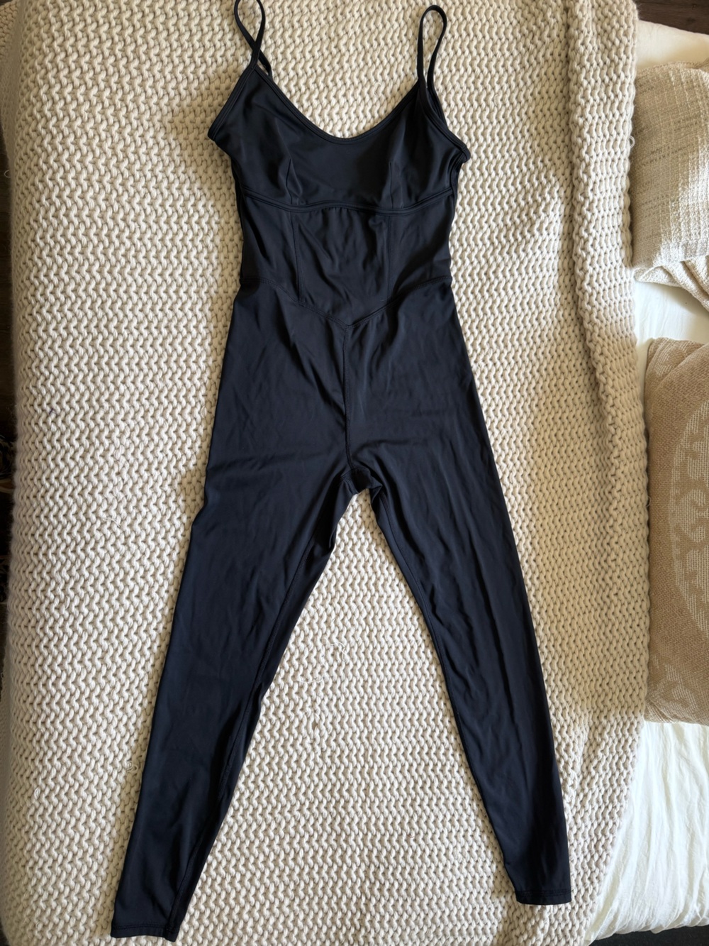 JoyLab Black Corset style Jumpsuit Size Small